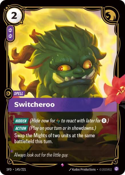 Switcheroo - 145/221 - Rare
