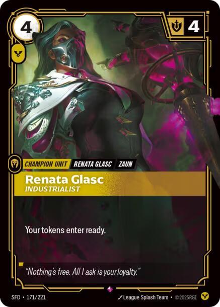Renata Glasc - Industrialist - 171/221 - Rare