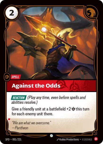 Against the Odds - 001/221 - Common