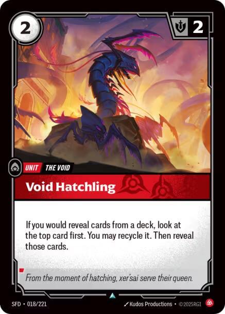 Void Hatchling - 018/221 - Uncommon