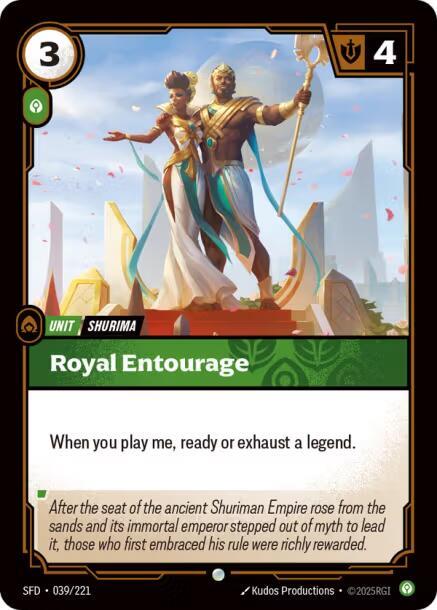 Royal Entourage - 039/221 - Common