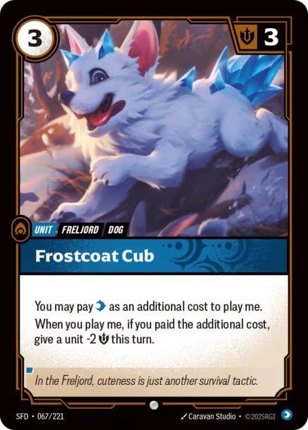 Frostcoat Cub - 067/221 - Common