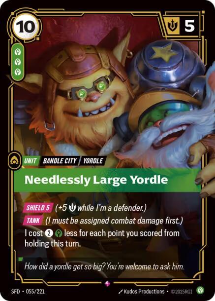 Needlessly Large Yordle - 055/221 - Rare