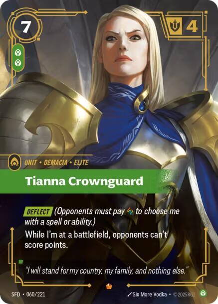 Tianna Crownguard - 060/221 - Epic