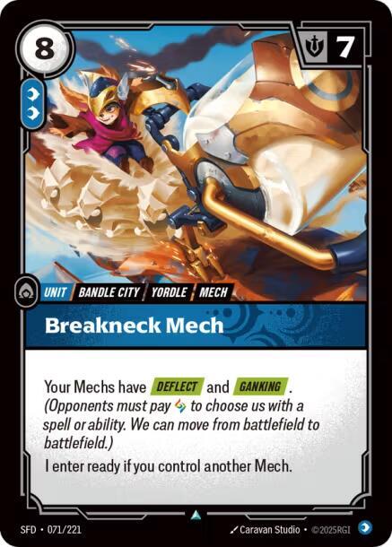 Breakneck Mech - 071/221 - Uncommon