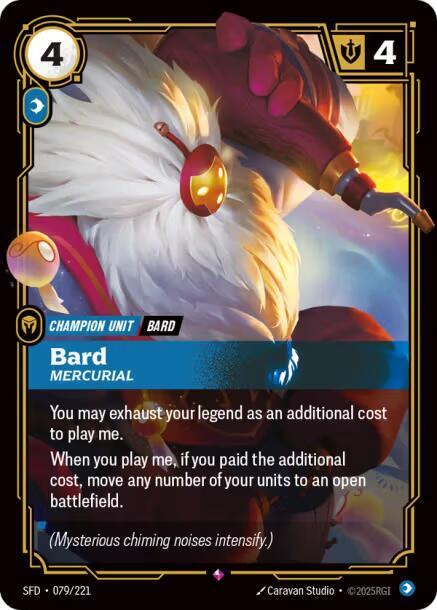 Bard - Mercurial - 079/221 - Rare
