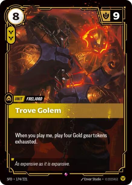 Trove Golem - 174/221 - Rare