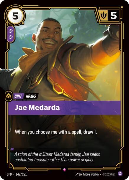 Jae Medarda - 142/221 - Rare