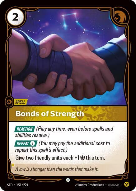 Bonds of Strength - 151/221 - Common