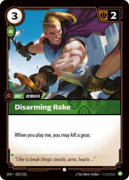 Disarming Rake - 032/221 - Common