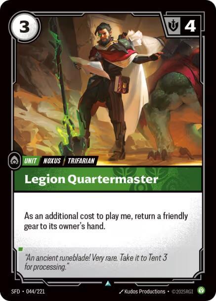 Legion Quartermaster - 044/221 - Uncommon