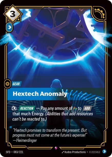 Hextech Anomaly - 083/221 - Rare