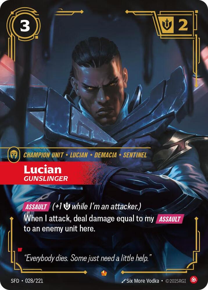 Lucian - Gunslinger - 028/221 - Epic