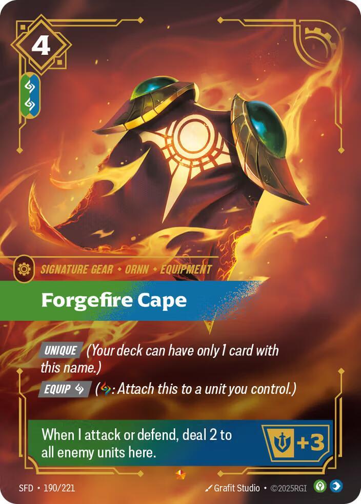 Forgefire Cape - 190/221 - Epic