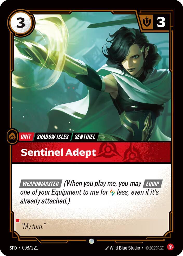 Sentinel Adept - 008/221 - Common