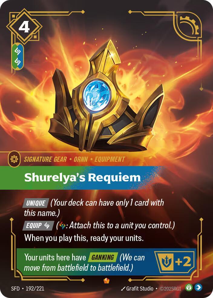 Shurelya's Requiem - 192/221 - Epic