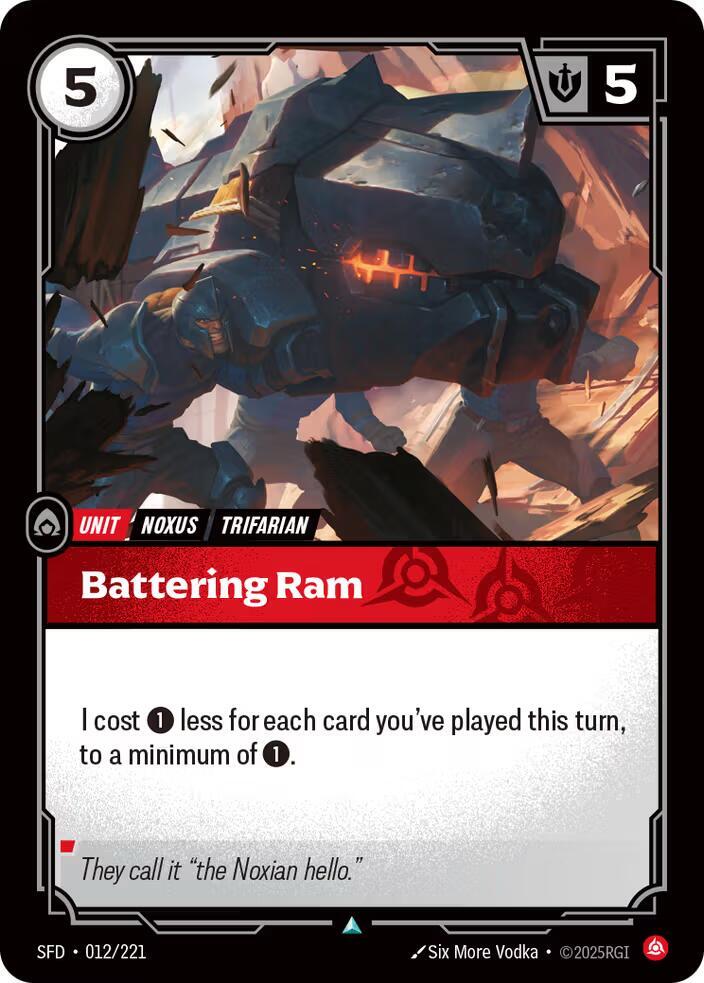 Battering Ram - 012/221 - Uncommon