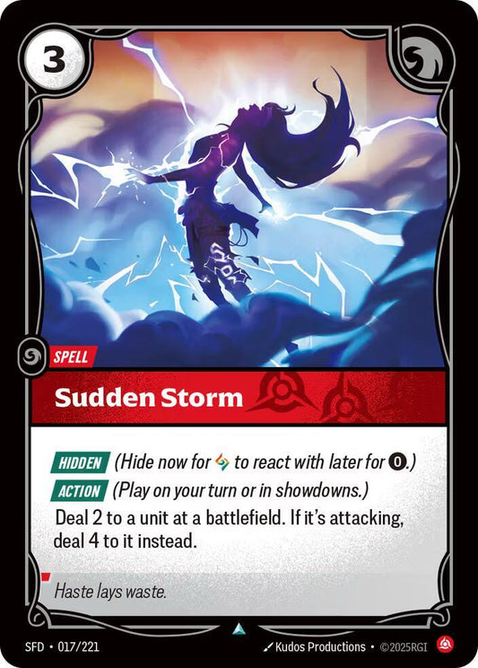 Sudden Storm - 017/221 - Uncommon