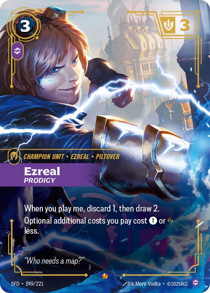 Ezreal - Prodigy - 149/221 - Epic