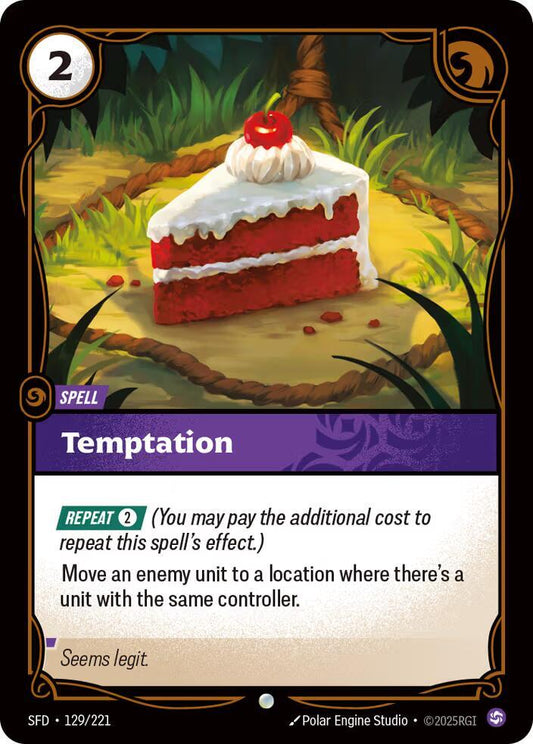Temptation - 129/221 - Common