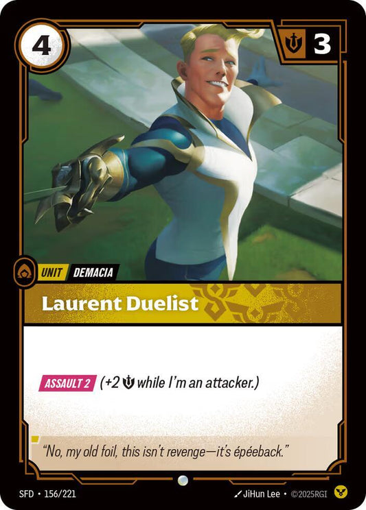 Laurent Duelist - 156/221 - Common