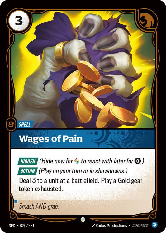 Wages of Pain - 070/221 - Common