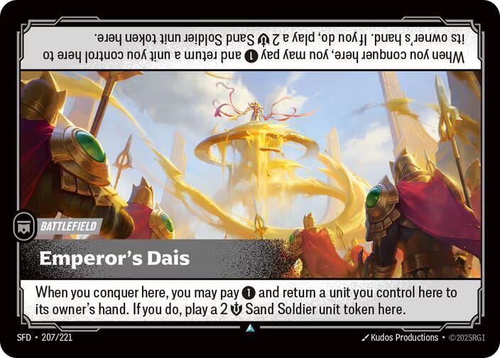 Emperor's Dais - 207/221 - Uncommon