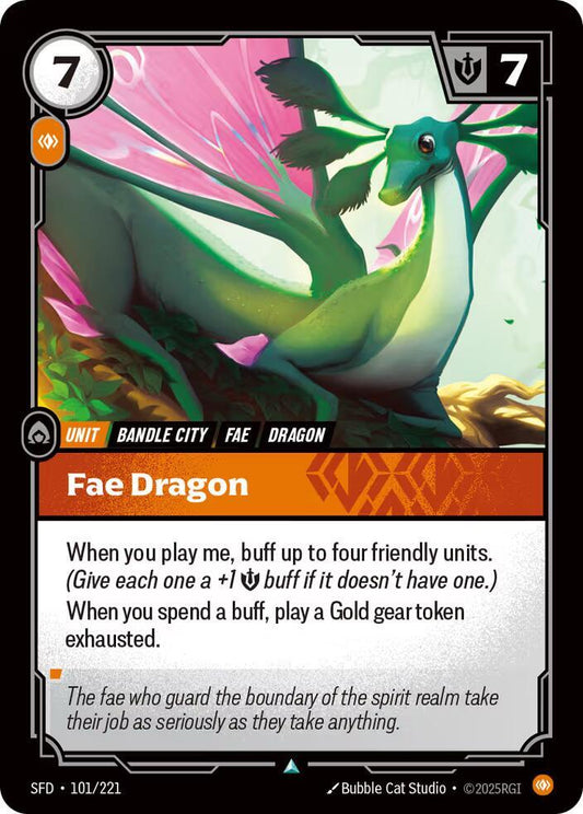 Fae Dragon - 101/221 - Uncommon