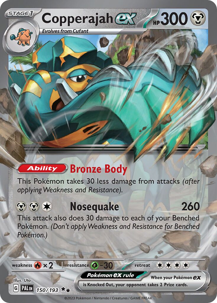 Copperajah ex - 150/193 - Double Rare