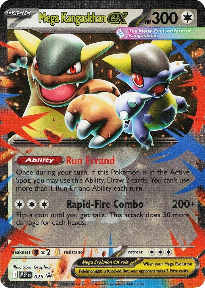 Mega Kangaskhan ex - 025 - Promo