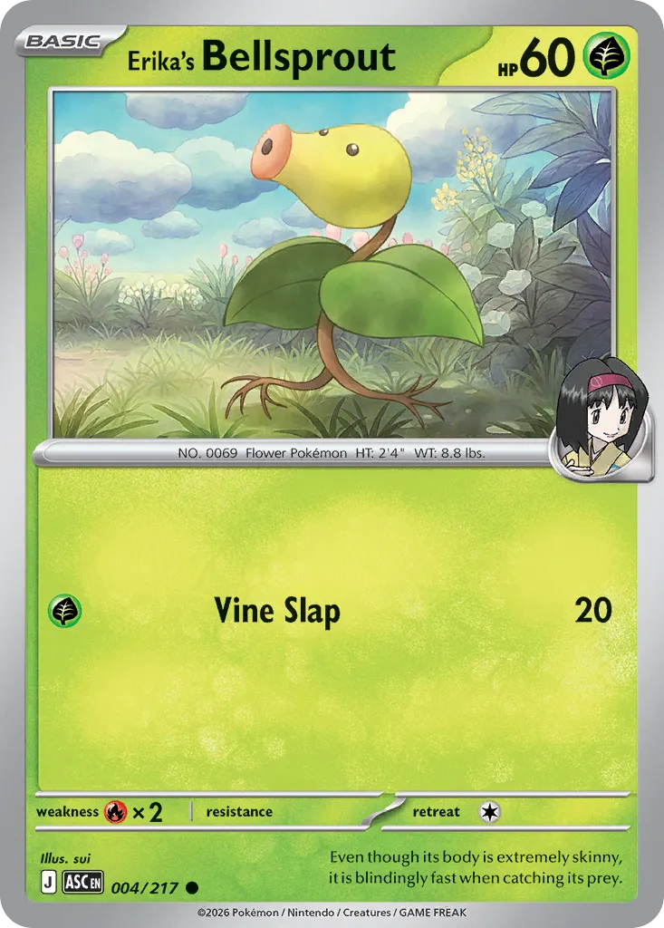 Erika's Bellsprout - 004/217 - Common