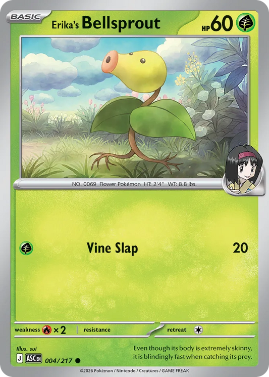 Erika's Bellsprout - 004/217 - Common