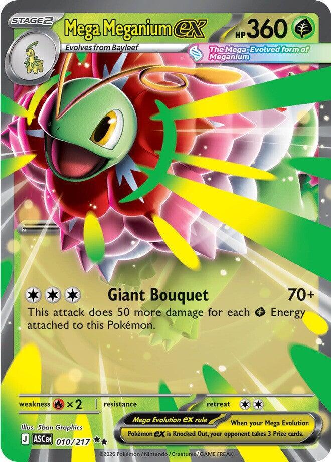 Mega Meganium ex - 010/217 - Double Rare