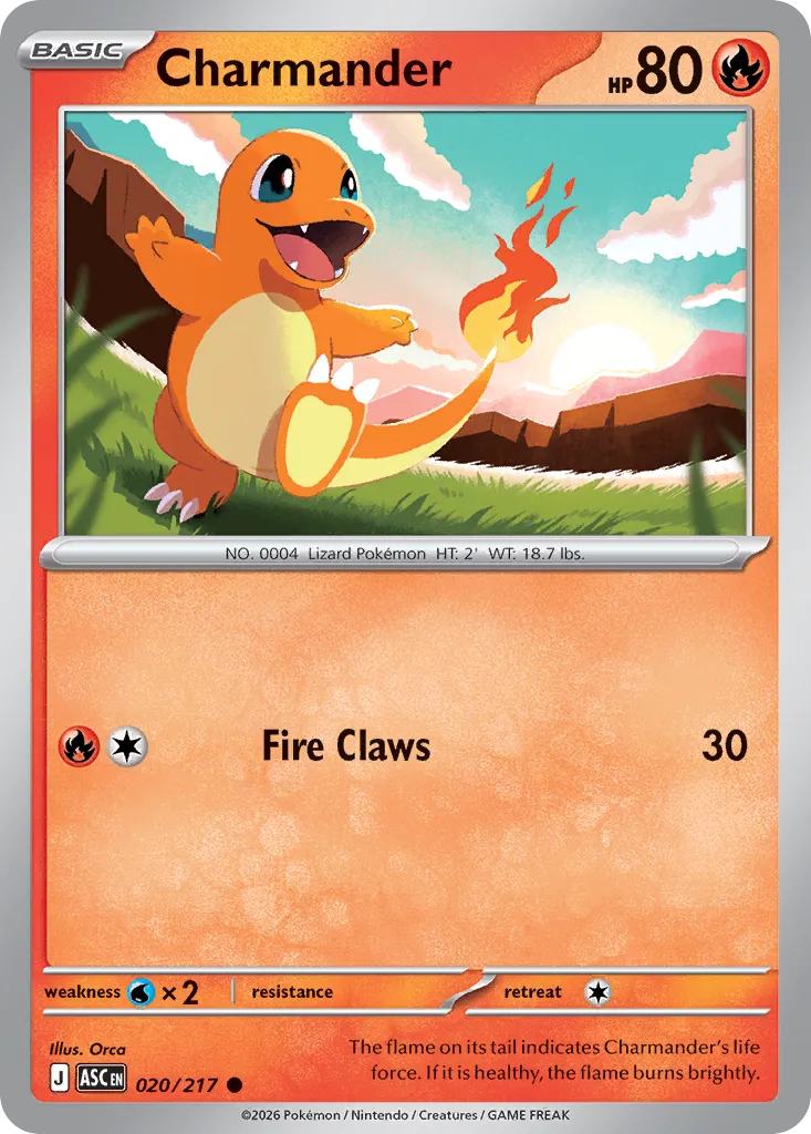 Charmander - 020/217 - Common