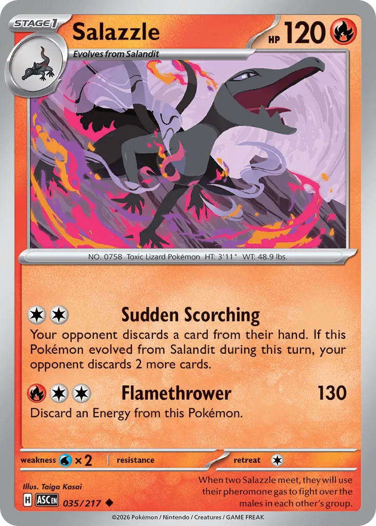 Salazzle - 035/217 - Uncommon