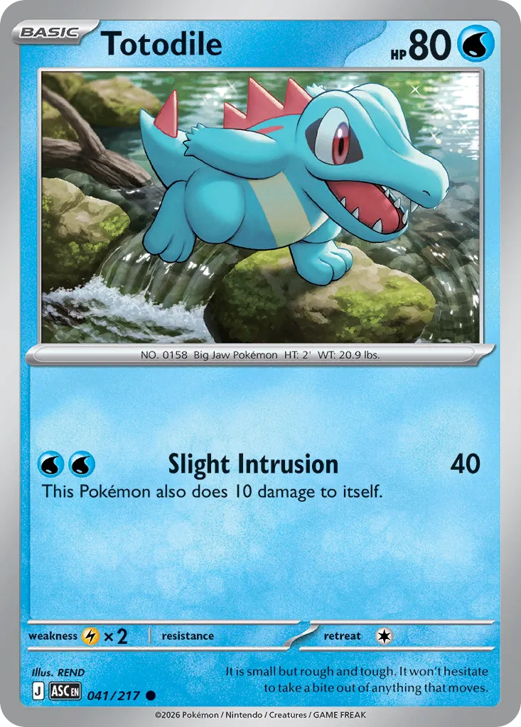 Totodile - 041/217 - Common