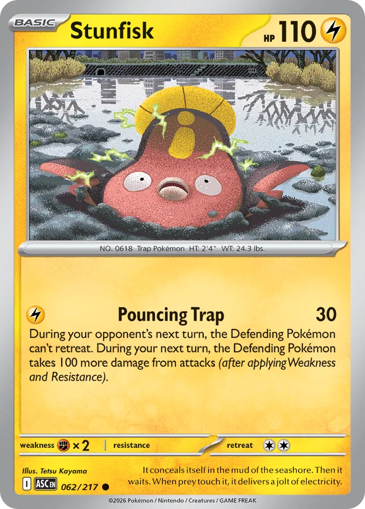 Stunfisk - 062/217 - Common