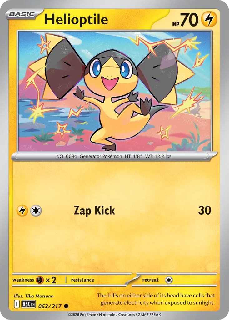 Helioptile - 063/217 - Common