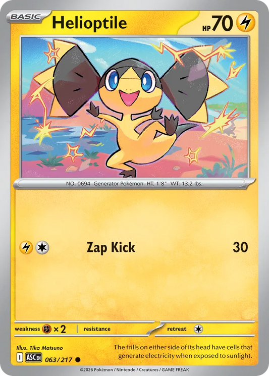 Helioptile - 063/217 - Common