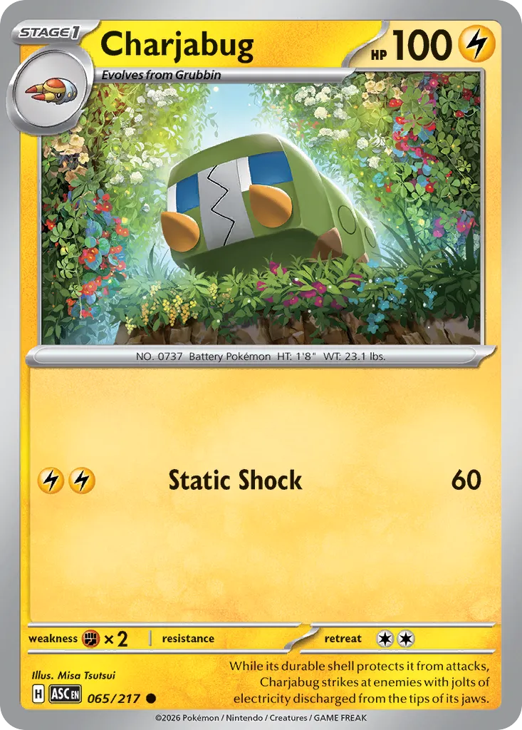 Charjabug - 065/217 - Common