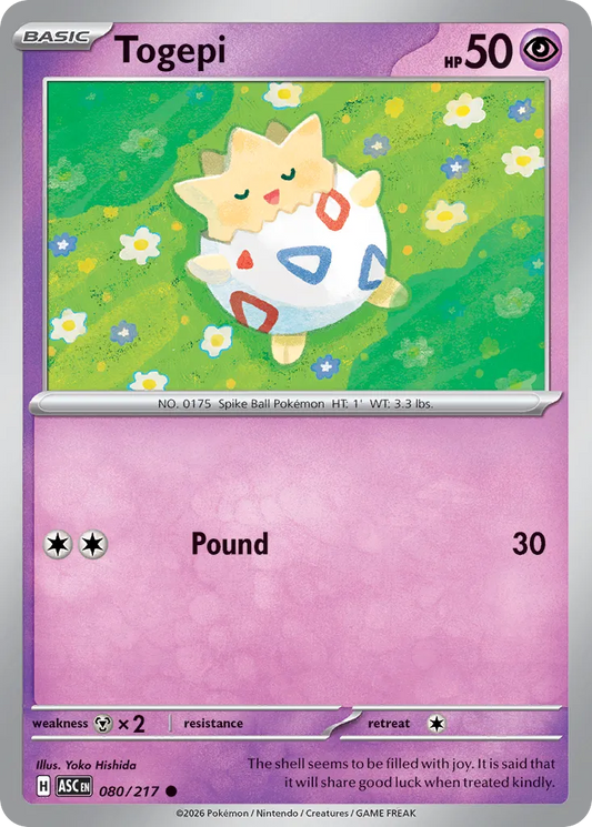 Togepi - 080/217 - Common