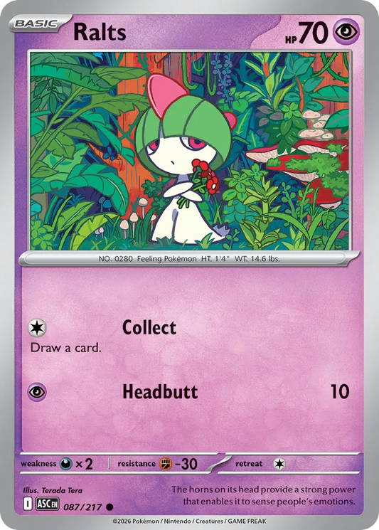 Ralts - 087/217 - Common