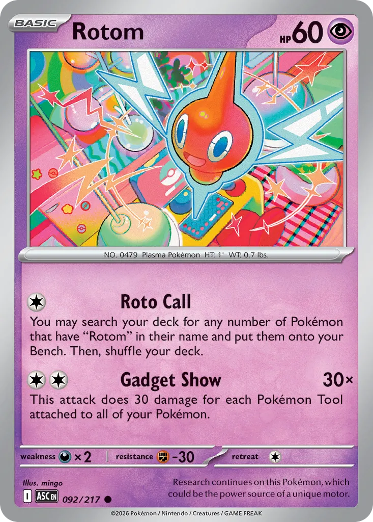 Rotom - 092/217 - Common