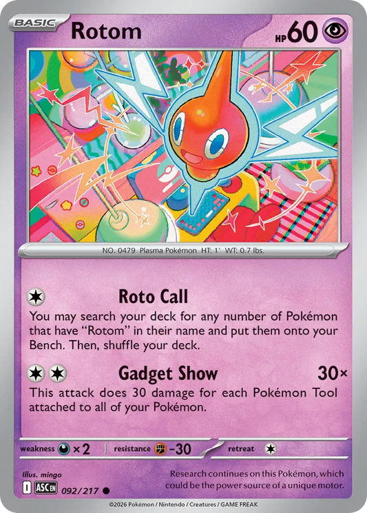Rotom - 092/217 - Common