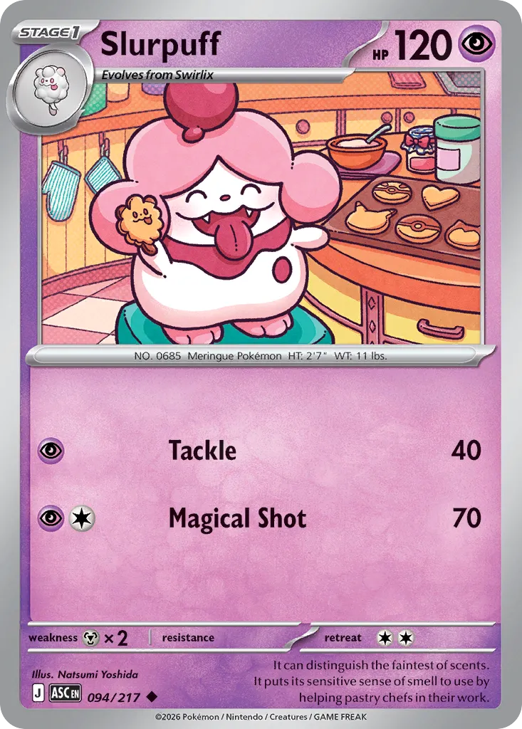 Slurpuff - 094/217 - Uncommon