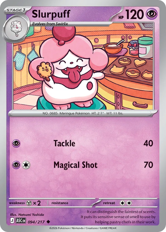 Slurpuff - 094/217 - Uncommon