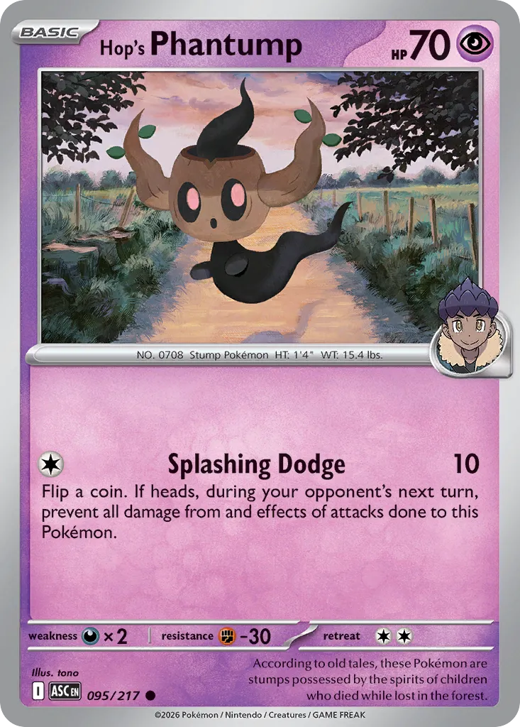 Hop's Phantump - 095/217 - Common