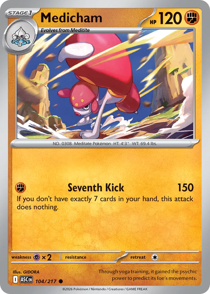 Medicham - 104/217 - Common