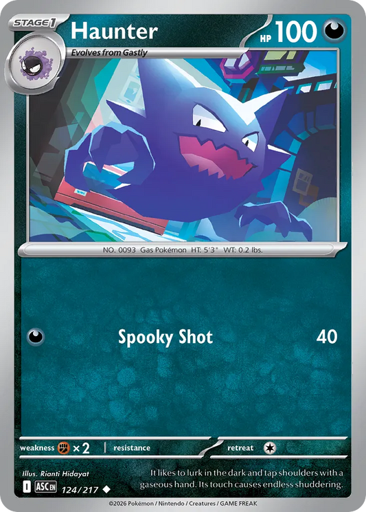 Haunter - 124/217 - Uncommon