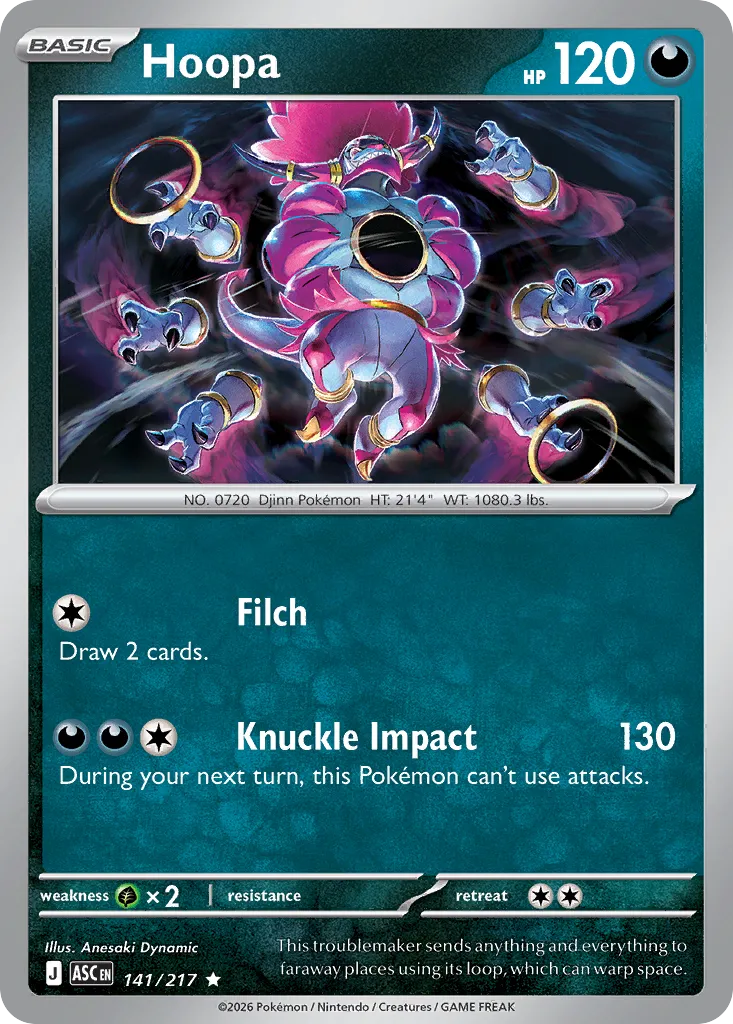 Hoopa - 141/217 - Rare